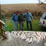Fishing at South Louisiana outdoor camp -- Camp Reggio.